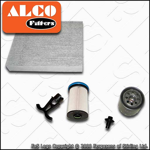 SERVICE KIT for FORD MONDEO MK5 2.0 ECOBLUE ALCO OIL FUEL CABIN FILTER 2019-2024