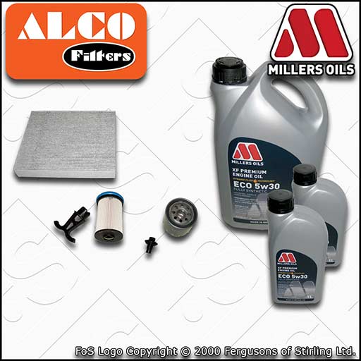 SERVICE KIT for FORD MONDEO MK5 2.0 ECOBLUE OIL FUEL CABIN FILTER +OIL 2021-2024