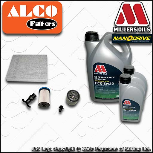 SERVICE KIT for FORD MONDEO MK5 2.0 ECOBLUE OIL FUEL CABIN FILTER +OIL 2021-2024