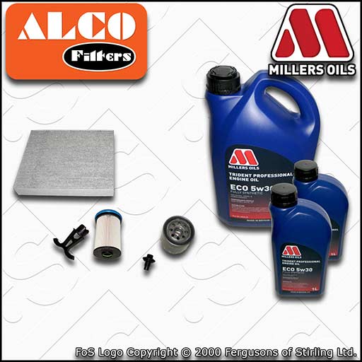 SERVICE KIT for FORD MONDEO MK5 2.0 ECOBLUE OIL FUEL CABIN FILTER +OIL 2021-2024