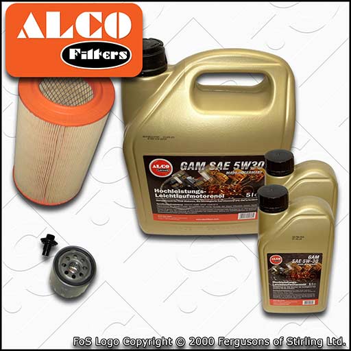 SERVICE KIT for PEUGEOT BOXER 2.2 HDI ALCO OIL AIR FILTERS +OIL (2013-2016)