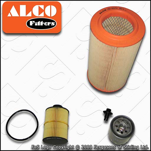 SERVICE KIT for CITROEN RELAY 2.2 HDI ALCO OIL AIR FUEL FILTERS (2013-2016)