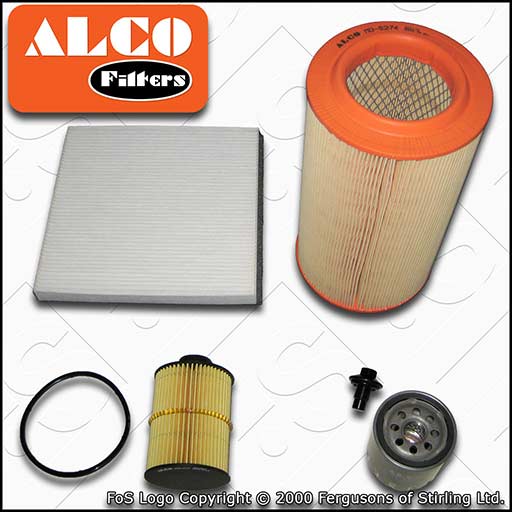 SERVICE KIT for PEUGEOT BOXER 2.2 HDI ALCO OIL AIR FUEL CABIN FILTERS 2013-2016