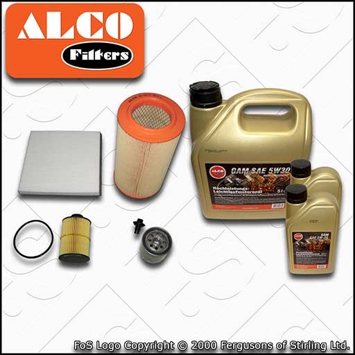 SERVICE KIT for CITROEN RELAY 2.2 HDI OIL AIR FUEL CABIN FILTER +OIL (2013-2016)