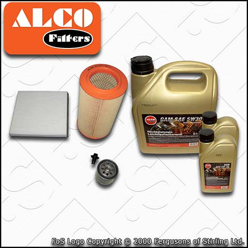 SERVICE KIT for CITROEN RELAY 2.2 HDI ALCO OIL AIR CABIN FILTERS +OIL 2013-2016