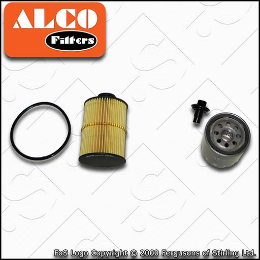SERVICE KIT for PEUGEOT BOXER 2.2 HDI ALCO OIL FUEL FILTERS (2013-2016)