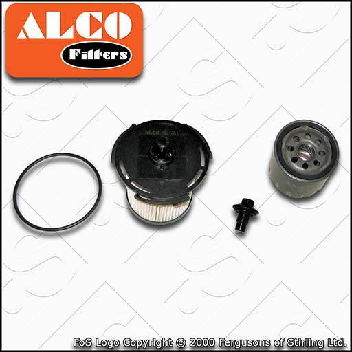 SERVICE KIT for FORD TRANSIT MK8 2.2 TDCI ALCO OIL FUEL FILTERS (2013-2018)