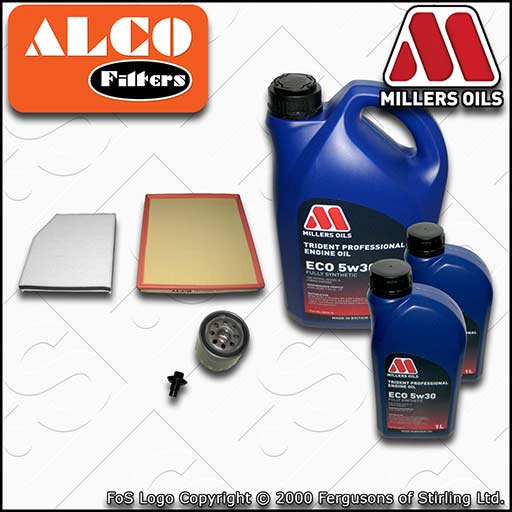 SERVICE KIT for FORD TRANSIT MK8 2.2 TDCI FWD OIL AIR CABIN FILTERS +OIL (13-18)