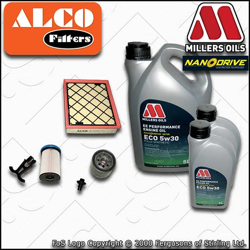 SERVICE KIT for FORD MONDEO MK5 2.0 ECOBLUE OIL AIR FUEL FILTER +OIL (2021-2024)