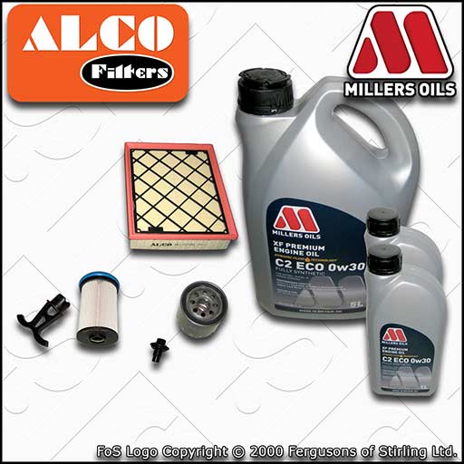 SERVICE KIT for FORD MONDEO MK5 2.0 ECOBLUE OIL AIR FUEL FILTER +OIL (2019-2021)