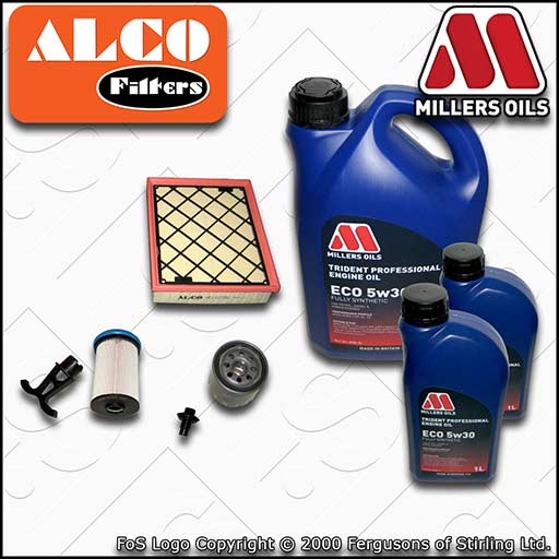 SERVICE KIT for FORD MONDEO MK5 2.0 ECOBLUE OIL AIR FUEL FILTER +OIL (2021-2024)