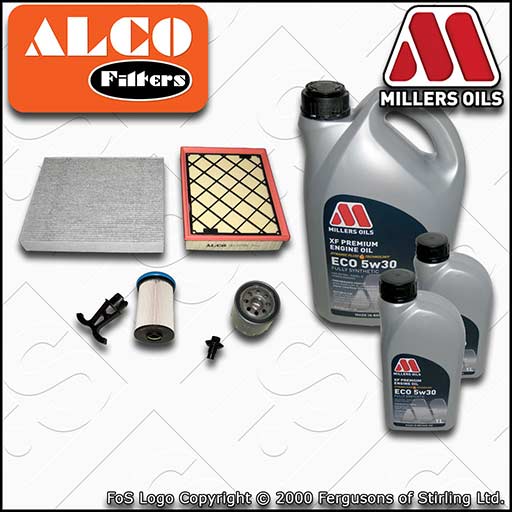 SERVICE KIT for FORD MONDEO MK5 2.0 ECOBLUE OIL AIR FUEL CABIN FILTER +OIL 21-24