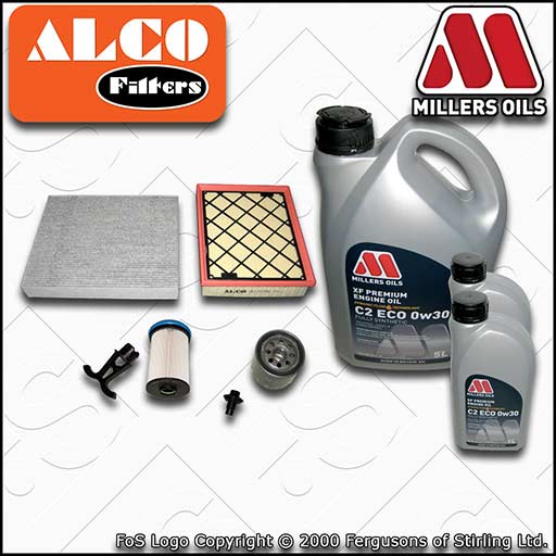 SERVICE KIT for FORD MONDEO MK5 2.0 ECOBLUE OIL AIR FUEL CABIN FILTER +OIL 19-21