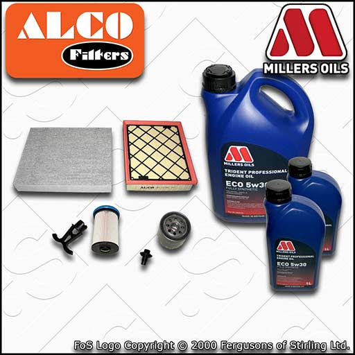 SERVICE KIT for FORD MONDEO MK5 2.0 ECOBLUE OIL AIR FUEL CABIN FILTER +OIL 21-24