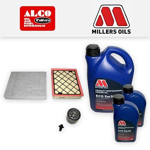 KNS Service Kit For Ford Mondeo 2.0 Tdci Diesel 2007-2015 - Oil, Cabin & Air Filters