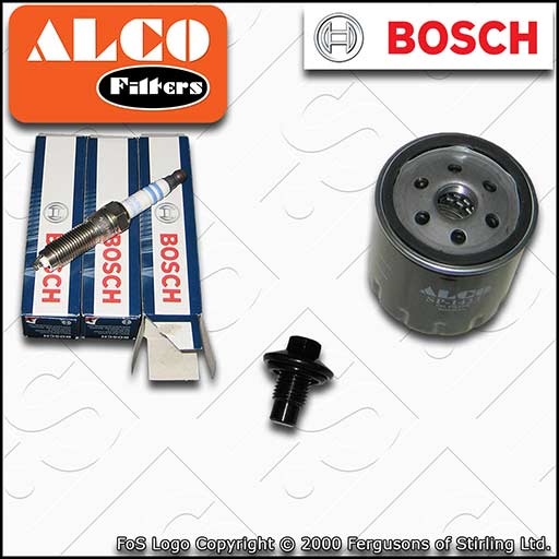 SERVICE KIT for FORD FIESTA MK8 1.0 ECOBOOST OIL FILTER PLUGS (2017-2022)