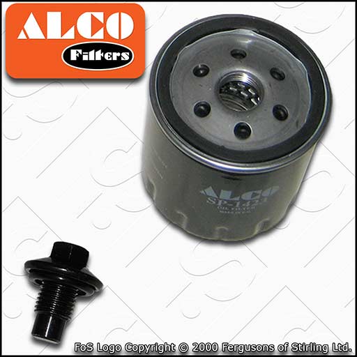 SERVICE KIT for FORD C-MAX 1.0 ECOBOOST ALCO OIL FILTER SUMP PLUG (2012-2018)