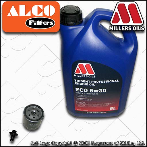 SERVICE KIT FORD FOCUS MK3 1.6 PETROL OIL FILTER +ECO OIL (2012-2018)