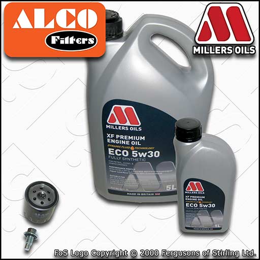 SERVICE KIT for FORD MONDEO MK4 2.0 T OIL FILTER +XF ECO OIL (2007-2015)