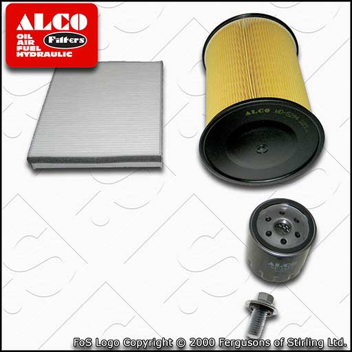 SERVICE KIT FORD FOCUS MK3 2.0 ST ALCO OIL AIR CABIN FILTERS SUMP PLUG 2012-2017