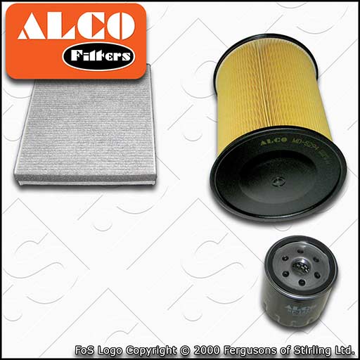 SERVICE KIT FORD FOCUS MK3 2.0 ST ALCO OIL AIR CABIN FILTERS (2012-2017)