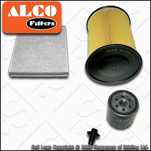 SERVICE KIT for FORD FOCUS MK3 1.0 ECOBOOST ALCO OIL AIR CABIN FILTERS 2012-2017