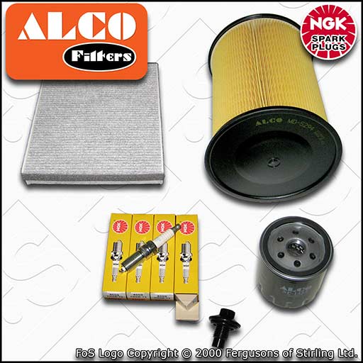 SERVICE KIT FORD FOCUS MK3 1.6 PETROL OIL AIR CABIN FILTERS PLUGS (2012-2018)