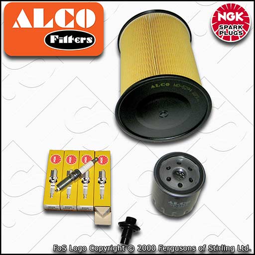 SERVICE KIT FORD FOCUS MK3 1.6 PETROL OIL AIR FILTERS SPARK PLUGS (2012-2018)