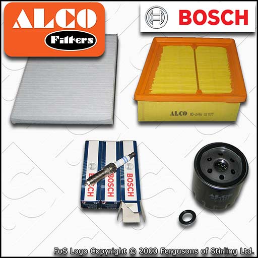 SERVICE KIT for FORD FIESTA MK7 1.0 ECOBOOST SPORT OIL AIR CABIN FILTERS PLUGS