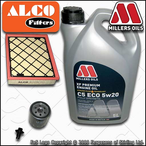 SERVICE KIT for FORD MONDEO MK5 1.0 ECOBOOST OIL AIR FILTERS +OIL (2015-2022)