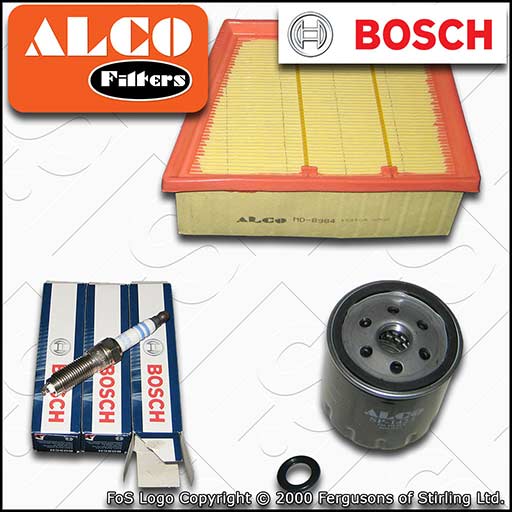 SERVICE KIT for FORD FIESTA MK8 1.0 ECOBOOST OIL AIR FILTERS PLUGS (2017-2019)