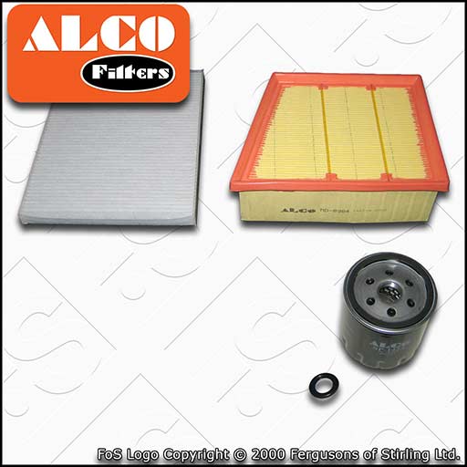 SERVICE KIT for FORD FIESTA MK8 1.0 ECOBOOST OIL AIR CABIN FILTERS (2017-2019)