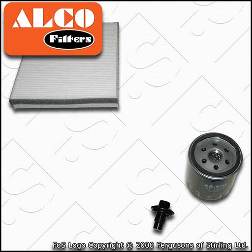 SERVICE KIT for FORD C-MAX 1.0 ECOBOOST ALCO OIL CABIN FILTERS (2012-2018)