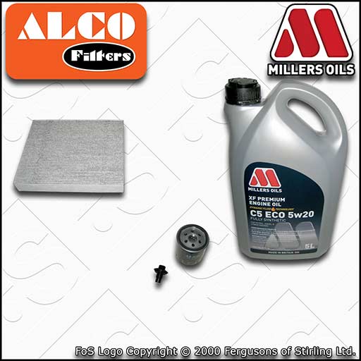 SERVICE KIT for FORD MONDEO MK5 1.0 ECOBOOST OIL CABIN FILTERS +OIL (2015-2022)