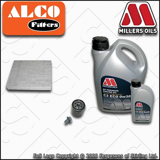 SERVICE KIT for FORD FOCUS MK4 2.3 ST ECOBOOST OIL CABIN FILTER +OIL (2019-2024)