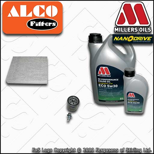 SERVICE KIT for FORD GALAXY S-MAX 2.0 ECOBOOST OIL CABIN FILTER +OIL (2015-2023)