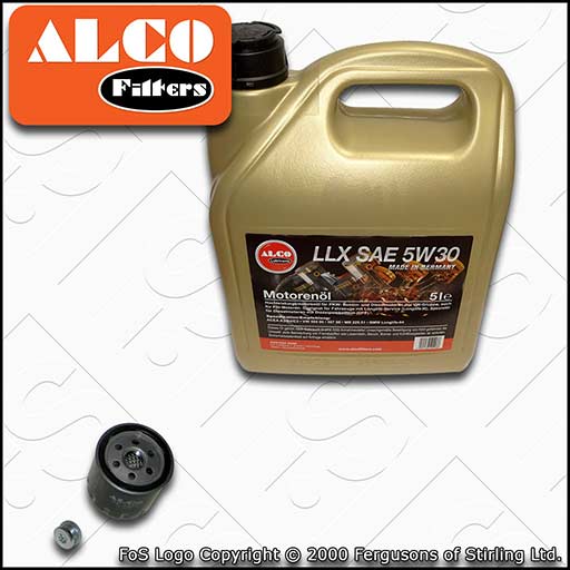 SERVICE KIT for VW POLO MK5 6C 6R 1.4 TDI ALCO OIL FILTER +C3 OIL (2014-2017)