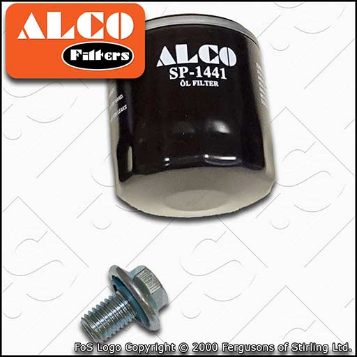 SERVICE KIT for VAUXHALL OPEL ASTRA K 1.2 ALCO OIL FILTER SUMP PLUG (19-22)