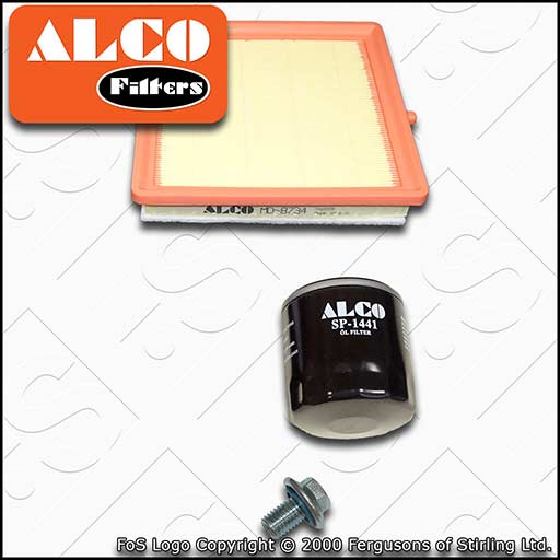 SERVICE KIT for VAUXHALL OPEL ADAM 1.0 ALCO OIL AIR FILTERS (2014-2018)