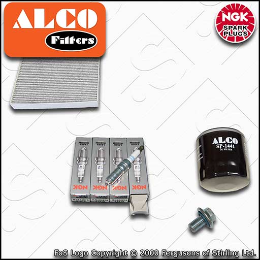 SERVICE KIT for VAUXHALL OPEL ASTRA K 1.4 TURBO OIL CABIN FILTER PLUGS 2015-2022