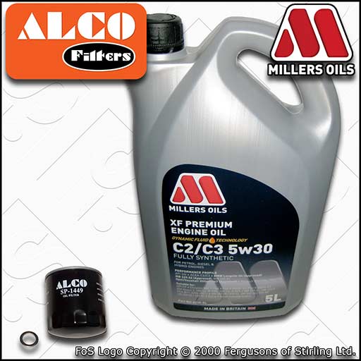 SERVICE KIT for HYUNDAI TUCSON TL 1.6 OIL FILTER +XF OIL (2015-2020)