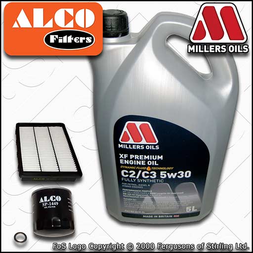 SERVICE KIT for HYUNDAI TUCSON TL 1.6 OIL AIR FILTERS +XF OIL (2015-2020)