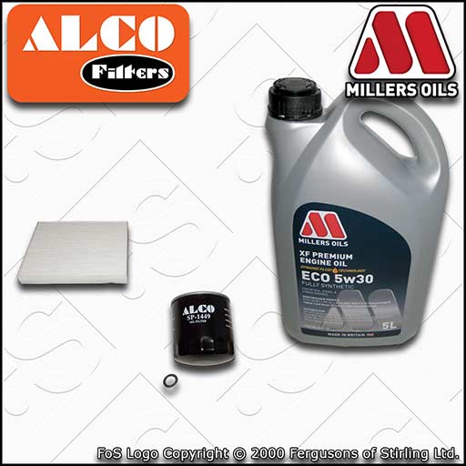 SERVICE KIT for KIA SPORTAGE QL 1.6 OIL CABIN FILTERS +XF OIL (2015-2022)