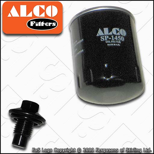 SERVICE KIT for FORD TRANSIT 2.0 ECOBLUE ALCO OIL FILTER SUMP PLUG (2016-2022)