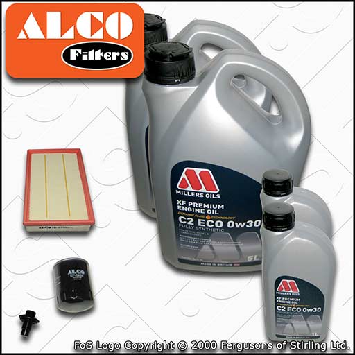 SERVICE KIT for FORD TRANSIT 2.0 ECOBLUE OIL AIR FILTERS +OIL (2016-2022)