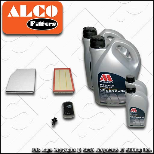 SERVICE KIT for FORD TRANSIT 2.0 ECOBLUE OIL AIR CABIN FILTERS +OIL (2016-2022)