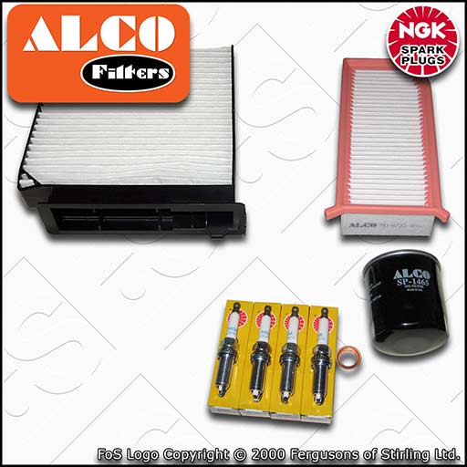 SERVICE KIT for DACIA DUSTER 1.6 SCE 115 OIL AIR CABIN FILTERS PLUGS (2015-2018)