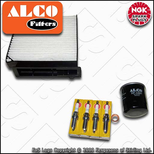 SERVICE KIT for DACIA DUSTER 1.6 SCE 115 OIL CABIN FILTERS PLUGS (2015-2018)