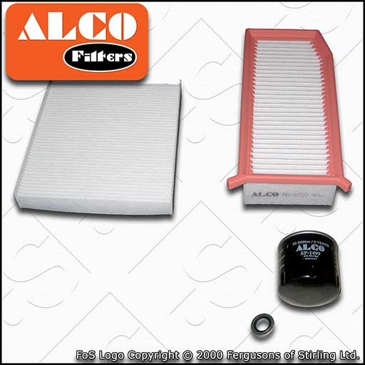 SERVICE KIT for RENAULT CAPTUR 1.5 DCI ALCO OIL AIR CABIN FILTERS (2012-2020)
