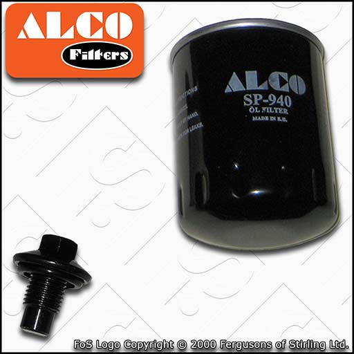 SERVICE KIT for FORD FOCUS MK2 1.8 TDCI ALCO OIL FILTER SUMP PLUG (2005-2010)